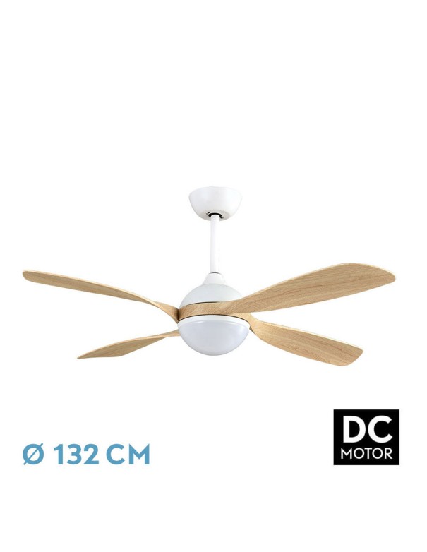 Comprar Ventilador Livorno Blanco Haya