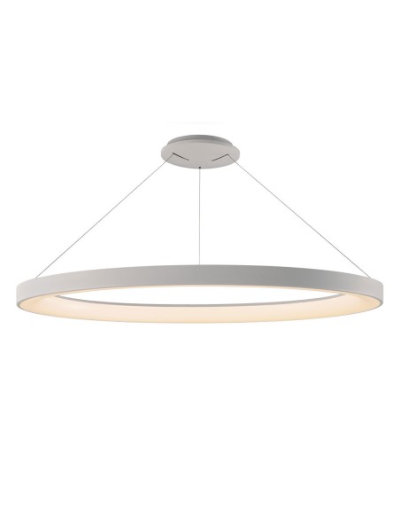 Lámpara Niseko II blanca de 90 cm