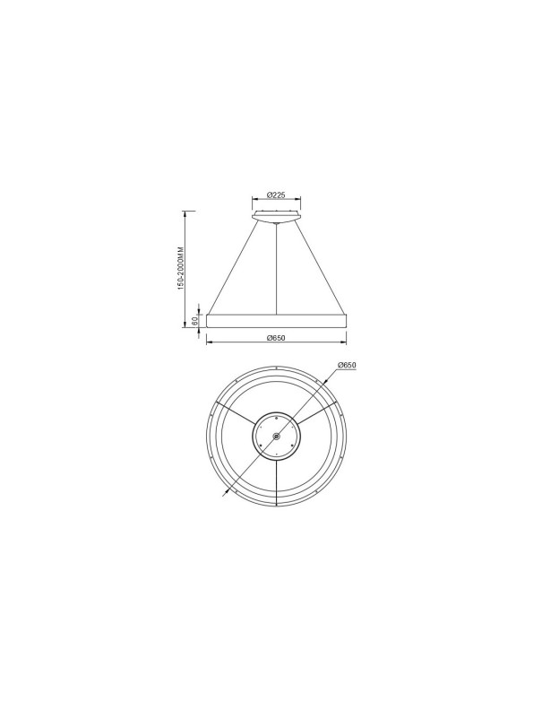 Comprar Lámpara Niseko  II Blanca 65 CM