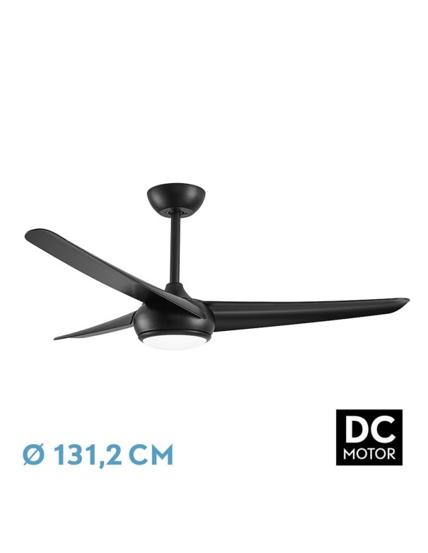 Ventilador patras Negro