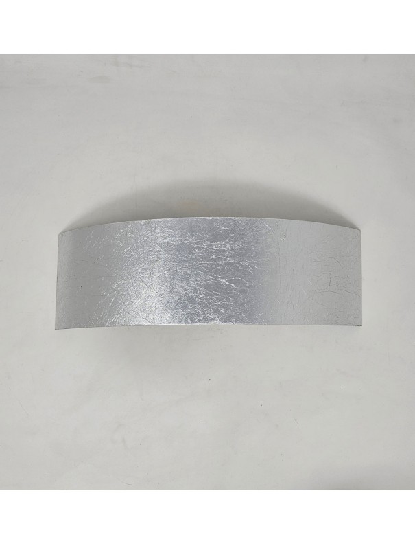 Medio Aplique Pan de Plata Luz Bidireccional