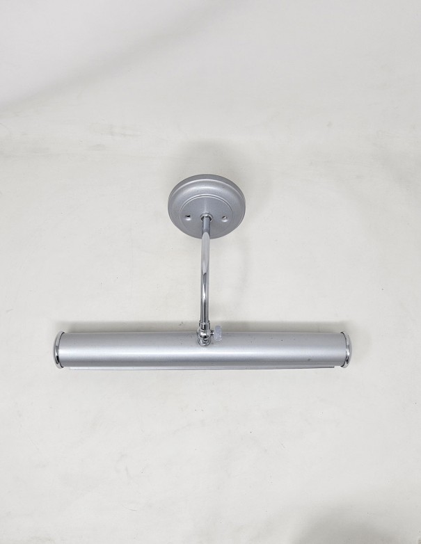 Iluminacuadros Plata Cromo con Rótula