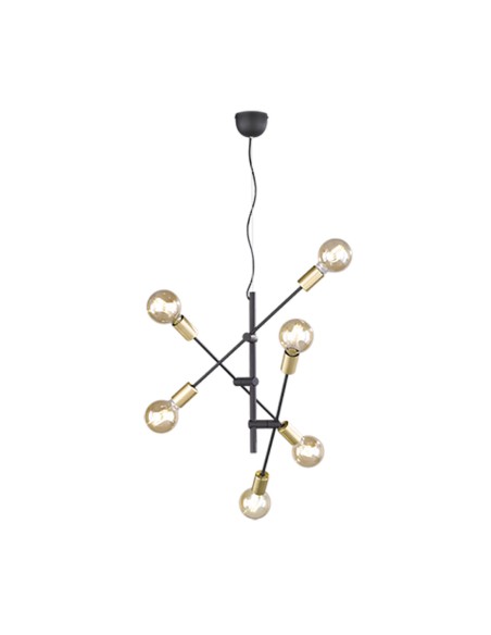 Lámpara Techo Bombilla Vista Vintage