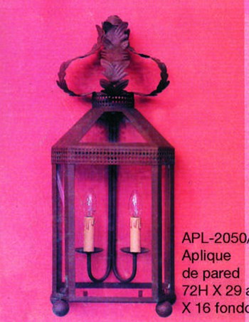 Aplique de Forja para Pared...