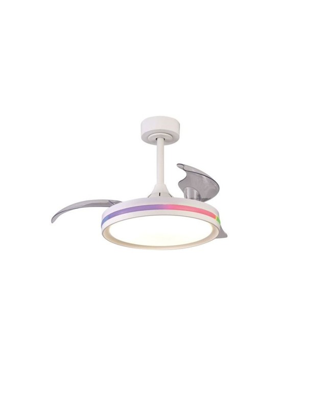 Ventilador North blanco con RGB