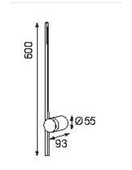 Tobago Aplique Oro Mantra Orientable 3 Tamaños