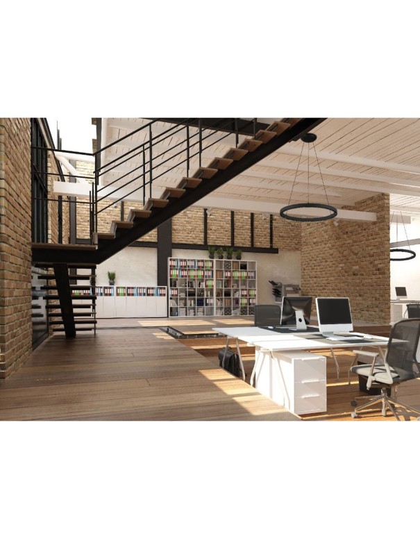 Oferta lámpara Riumar negra 3 encendidos