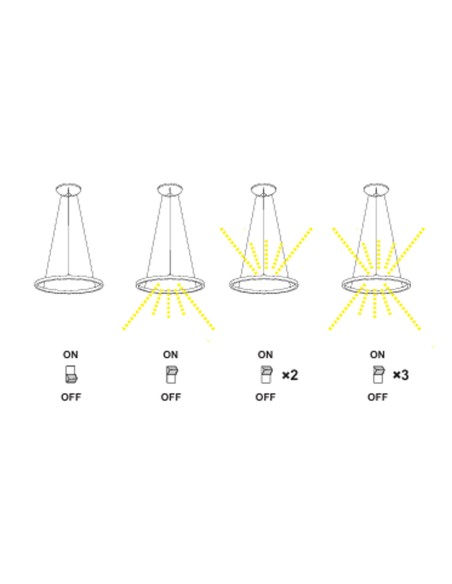 Riumar Lámpara Arena Mantra 62.8 CM