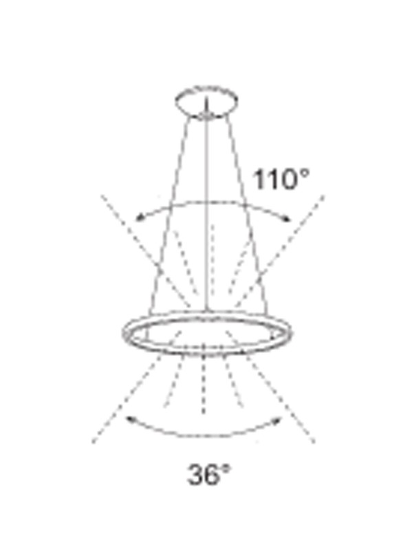 Riumar Lámpara Arena Mantra 62.8 CM
