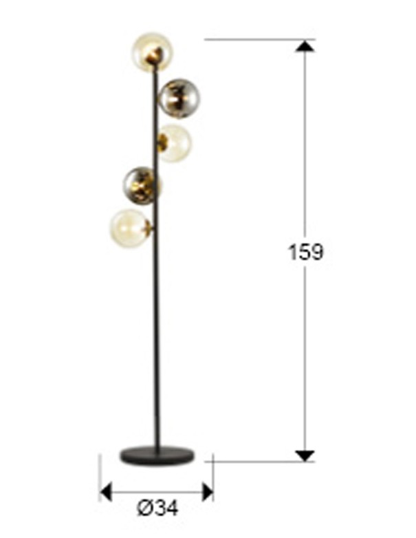 Inoa Lámpara de Suelo Schuller