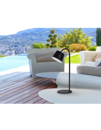 Lámpara multifunción negra Schuller