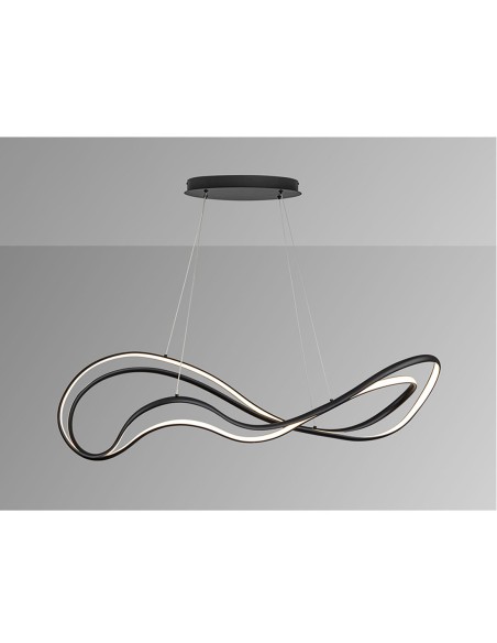 Lámpara Danza negra