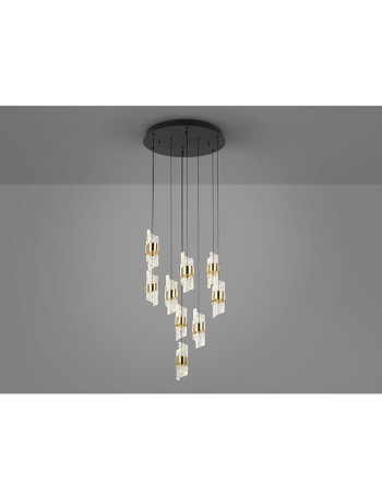 Lámpara Iliada Schuller 9 luces