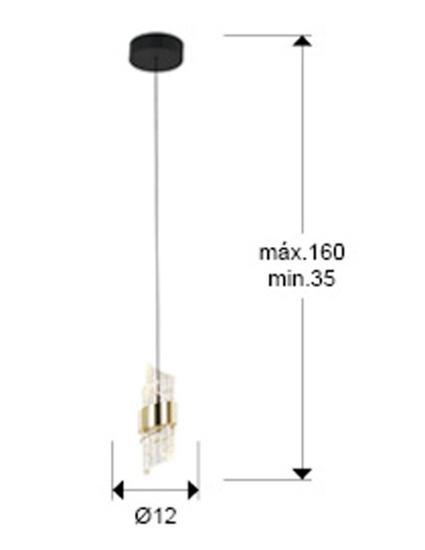 Lámpara Colgante Iliada Pequeña