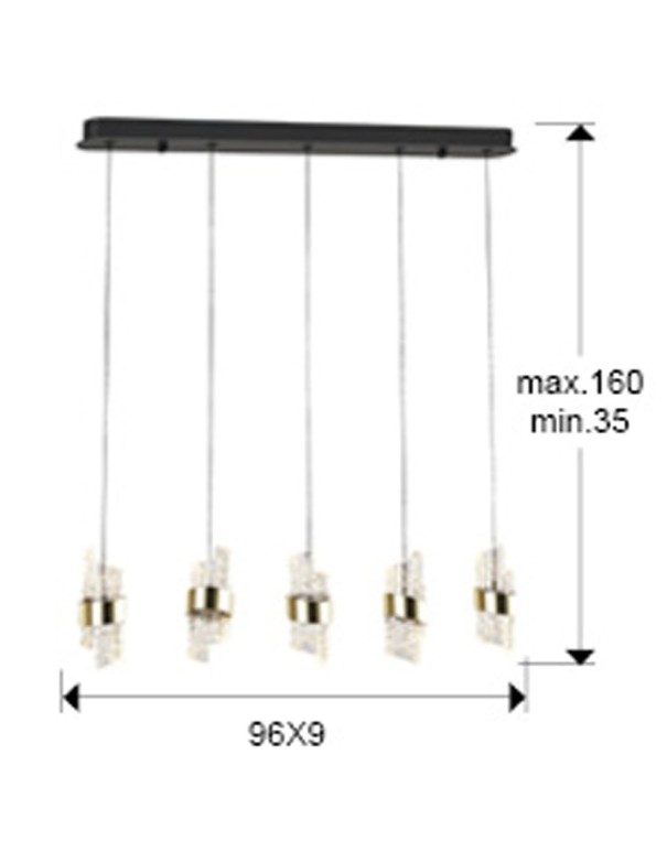 Iliada Lámpara Billar Schuller