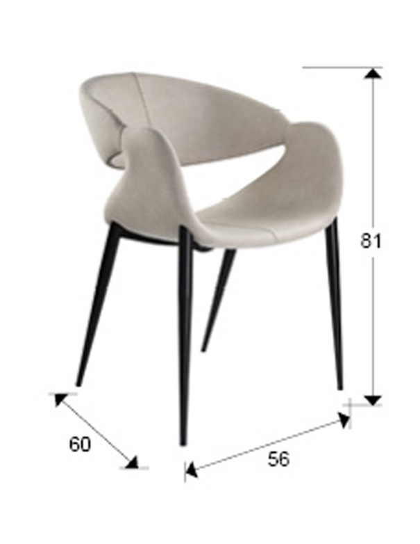 Giro Sillón de Schuller Textil