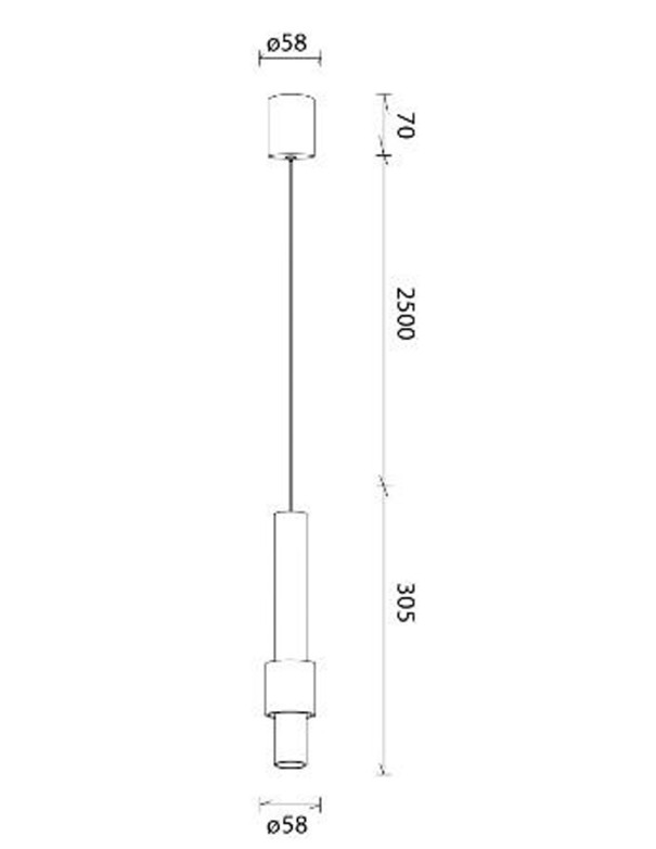 Cliftón Mantra Lámpara Negra Oro