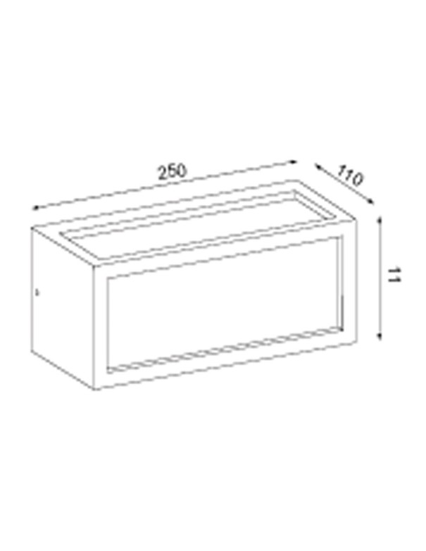 Utah Blanco Aplique Exterior Mantra