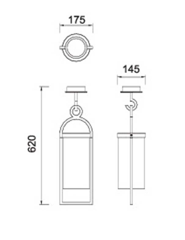 Maya Farol de Techo Exterior IP54