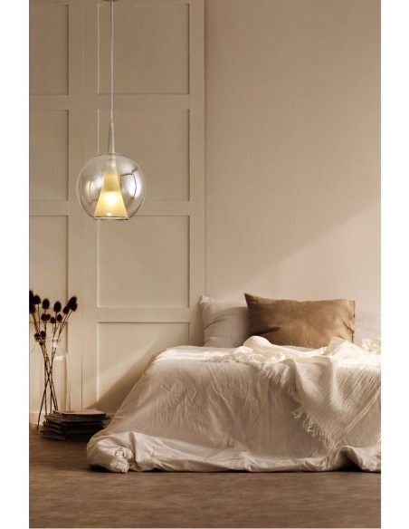 Lámpara de techo bronce Elsa barata