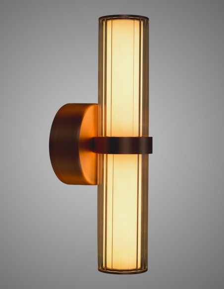 Aplique led rosa cromo