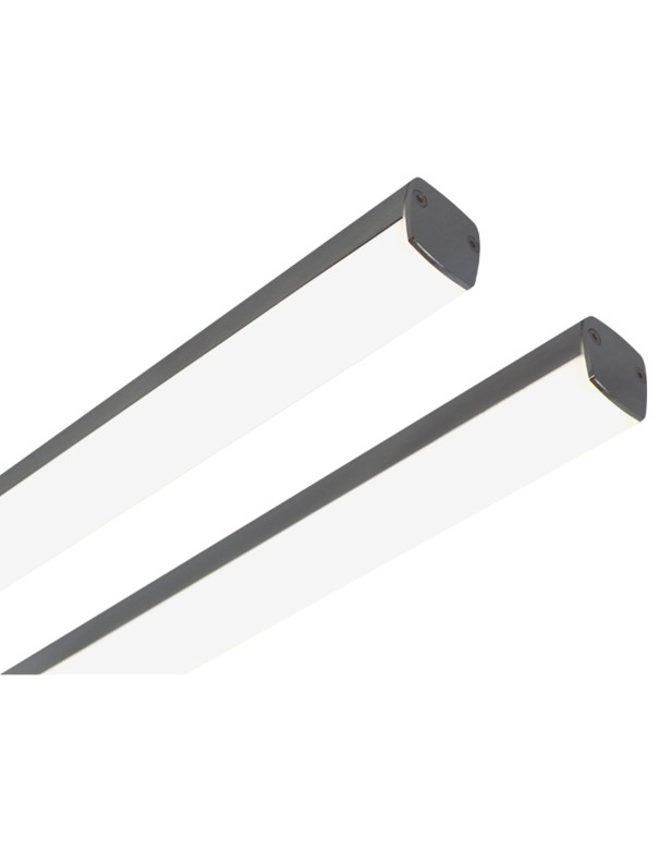 Plafón Led Cromo con Protección IP 44