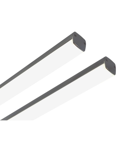 Plafón Led Cromo con Protección IP 44