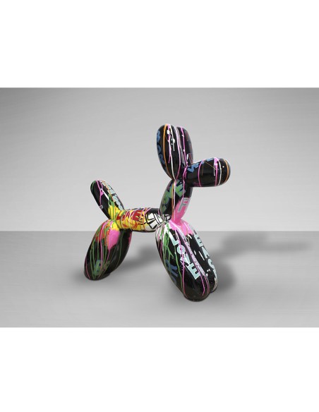 Figura decorativa perro globoflexia