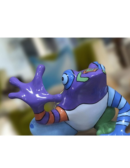 Ranita Figura Deco Colores Schuller