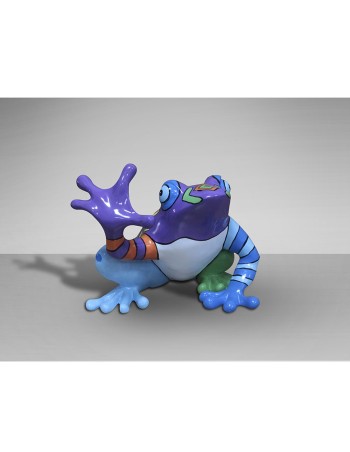 Ranita figura decorativa poliresina