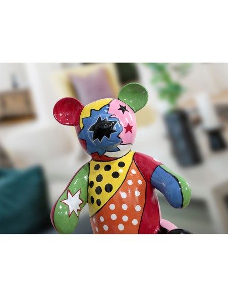 Osito Peluche Figura Deco Colores Schuller