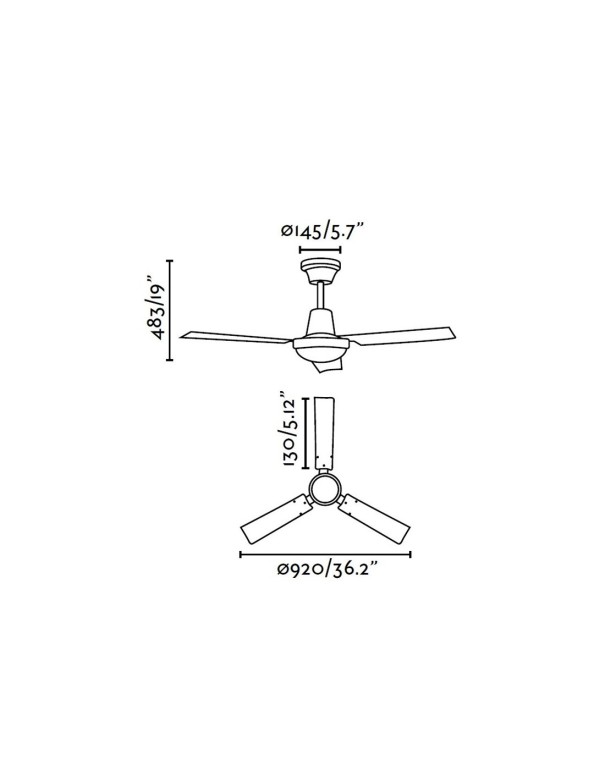 Ventiladores Bares Sin Luz