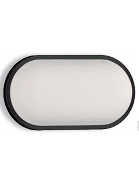 Aplique de Exterior Led Negro 20W