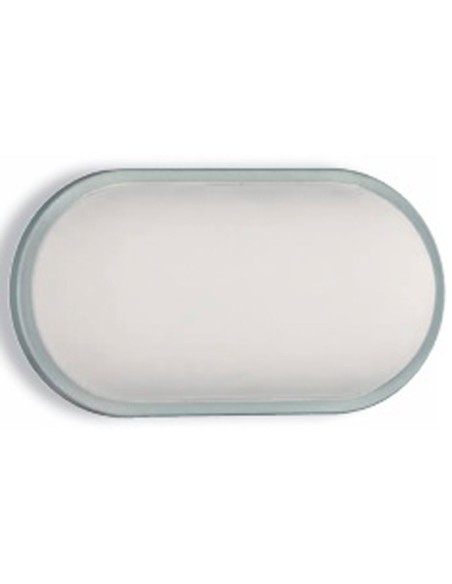 Aplique de Exterior Led Plata 20W