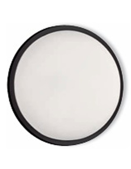 Plafón de Exterior Led con IP54 Negro