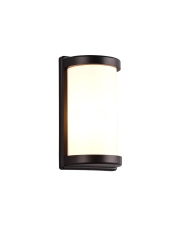 Aplique Exterior Negro con...