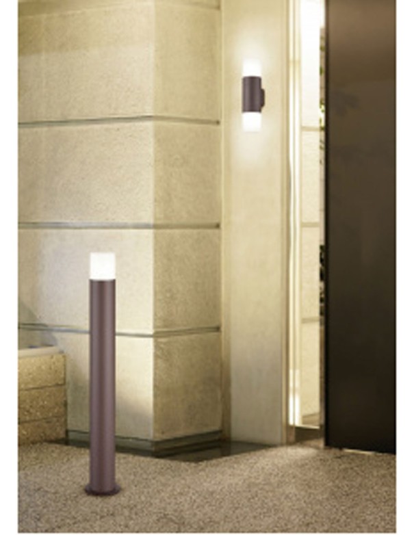 Aplique Exterior Oxido 2 Luces IP44