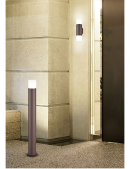 Aplique Exterior Oxido 2 Luces IP44