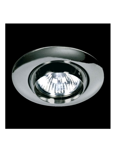 Foco empotrar bola cromado
