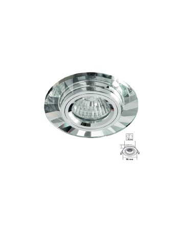 Empotrable Cristal Facetado...