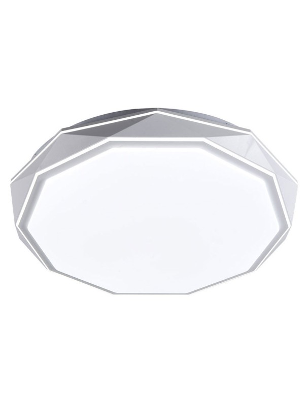 Plafón Blanco con Talla en Difusor