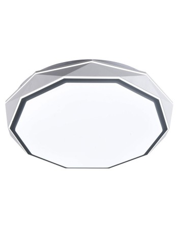 Plafón Gris con Talla Difusor