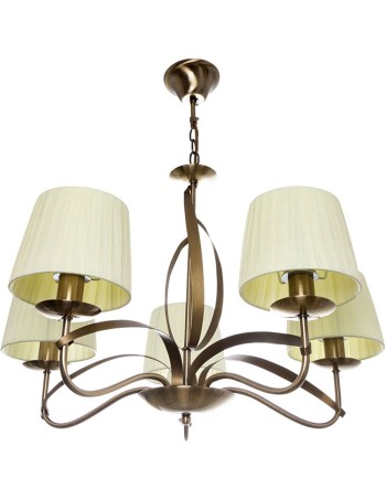 Lámpara de Techo Dorada con...