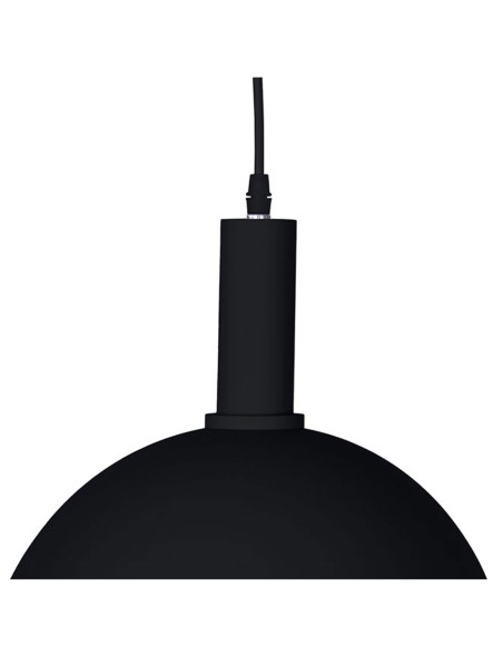 Lámpara Colgante Metal de 30 Negro