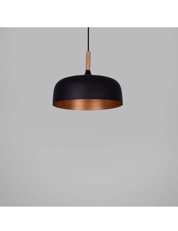 Luminaria de Techo Metal y Madera de...