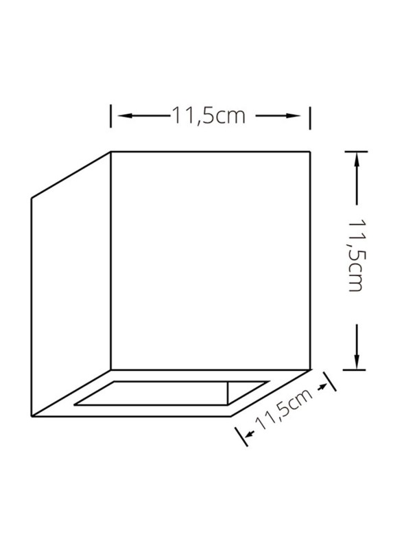 Aplique Luz Indirecta Superior e...