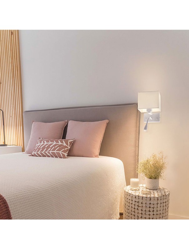 Apliques de Pared Habitación Blanco 2...