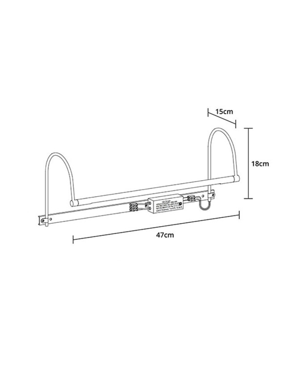 Lámparas Cuadros LED Negro 3 Medidas