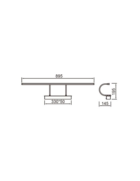 Paracuru Negro 89.5 cm de Mantra