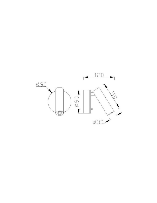Prea Aplique Negro Habitación Lector